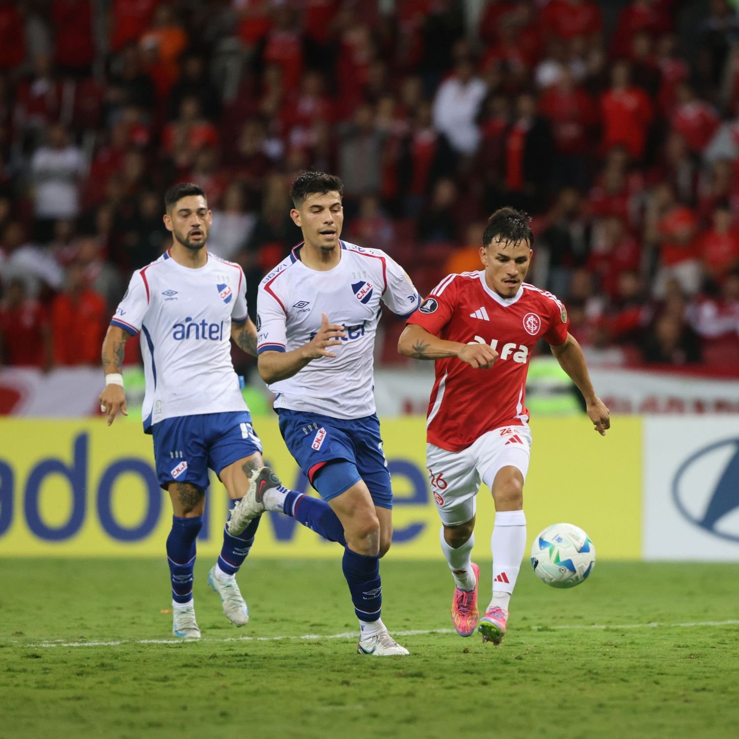 O Inter de Bernabei(foto) empatou em 3x3 o confronto do primeiro turno no Beira-Rio pela Libertadores 2025 - Foto Ricardo Duarte SC Internacional
